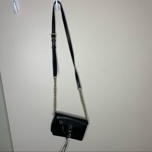 Rebecca mink off cross body black bag